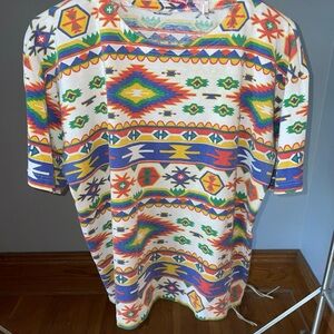 Vintage Pennylane Aztec AOP women’s T-shirt Size L